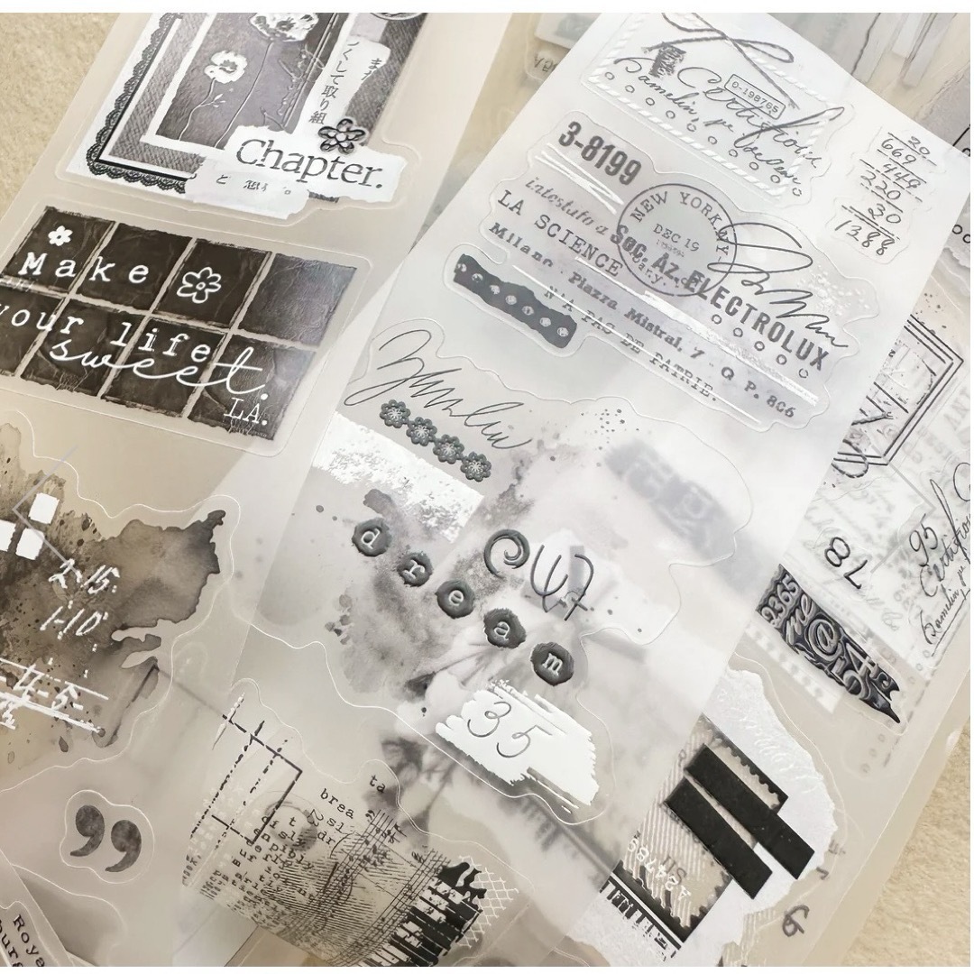 ♡海外マステ♡ Journal Pages さん ダイカット 3点 テープ ♡海外マステ♡ Journal Pages さん ダイカット 3点 テープ