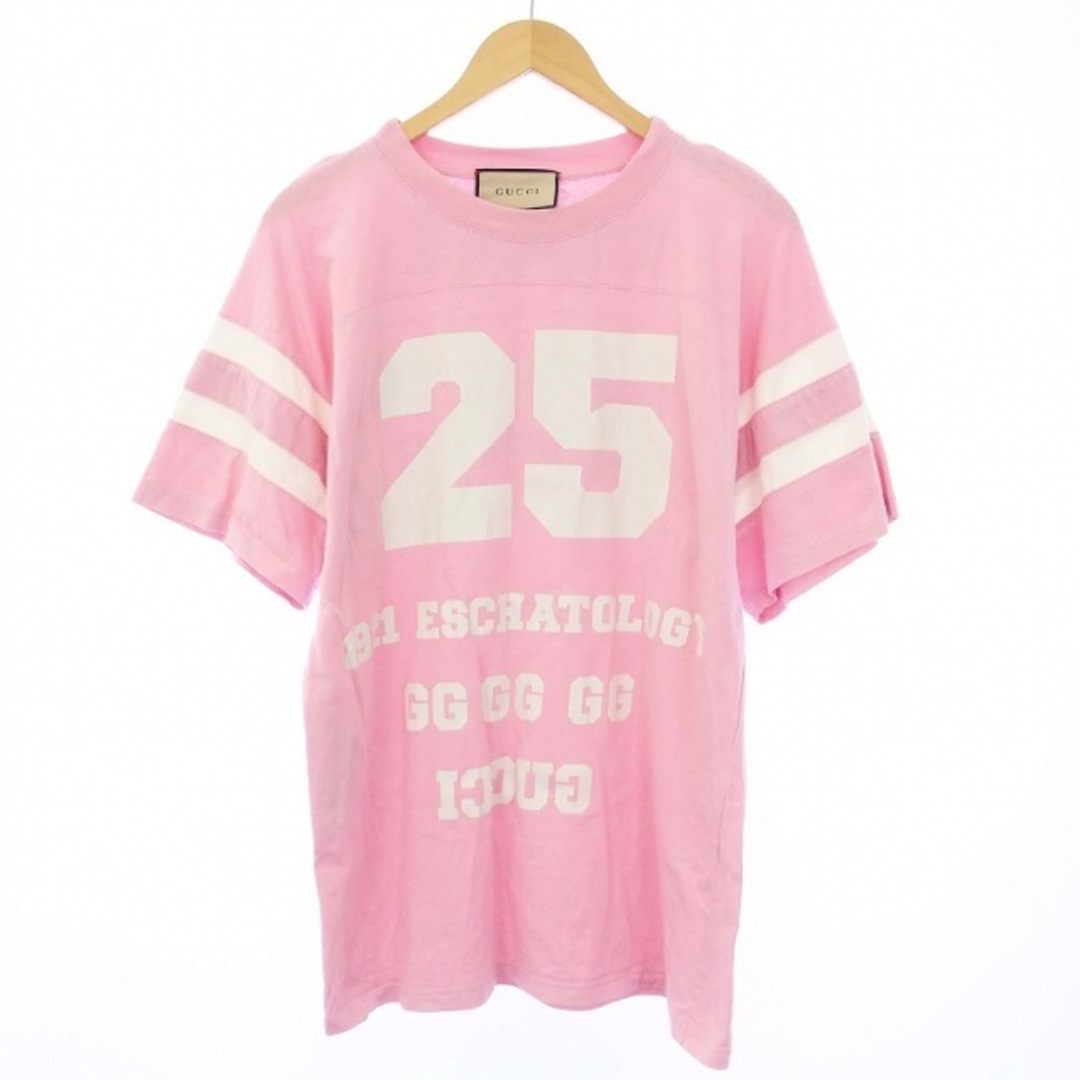 GUCCI - GUCCI 25 Eschatology T-shirt ピンク 660744の通販 by GUCCI - GUCCI 25 Eschatology T-shirt ピンク 660744の通販 by