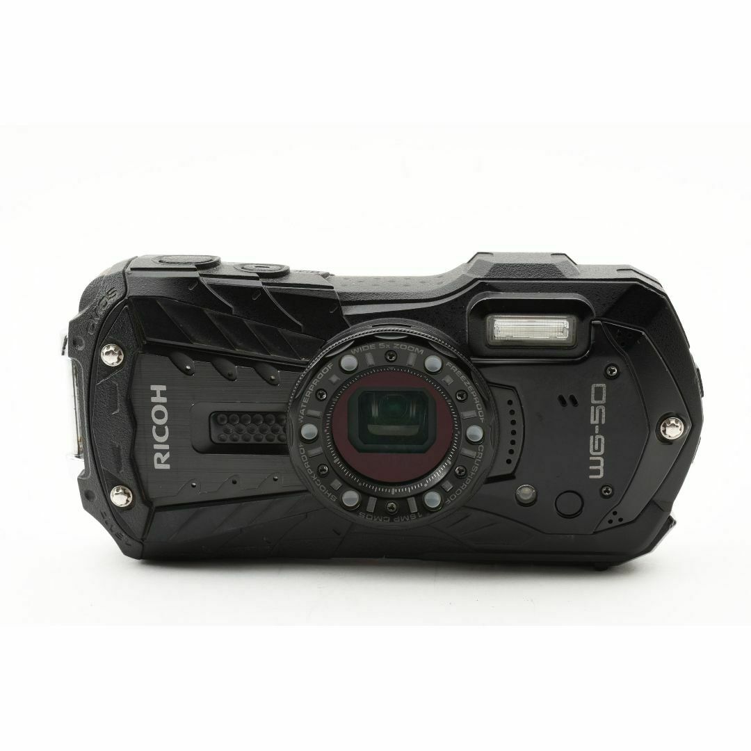 RICOH WG-50 ブラック 【防水・耐衝撃・耐寒】 RICOH WG-50 ブラック 【防水・耐衝撃・耐寒】