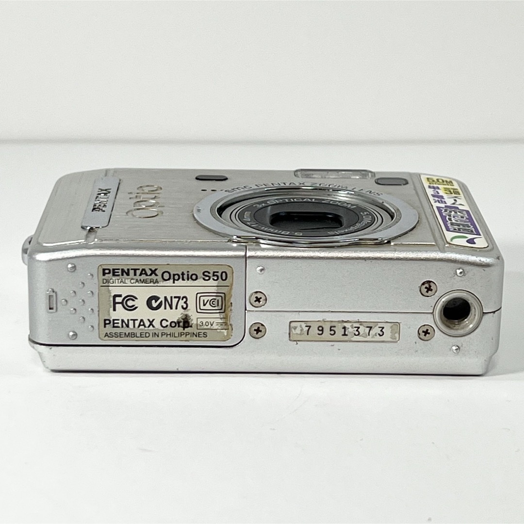 ✳︎動作確認◯✳︎ PENTAX Optio S50 オプティオ デジカメ ✳︎動作確認◯✳︎ PENTAX Optio S50 オプティオ デジカメ