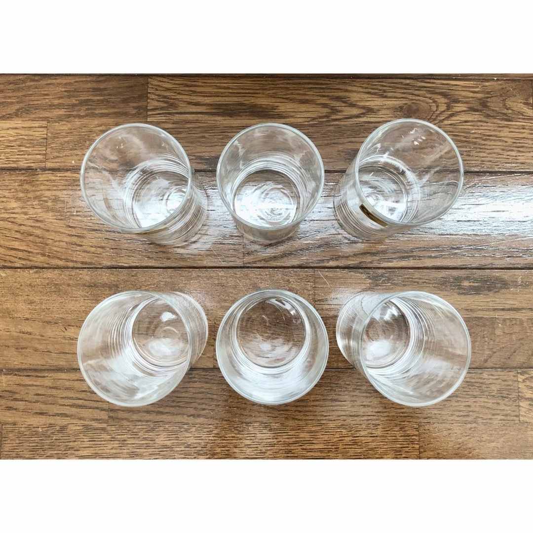 【フランス・デュラン社製】クリスティーヌ・タンブラー  6客セット インテリア/住まい/日用品のキッチン/食器(タンブラー)の商品写真