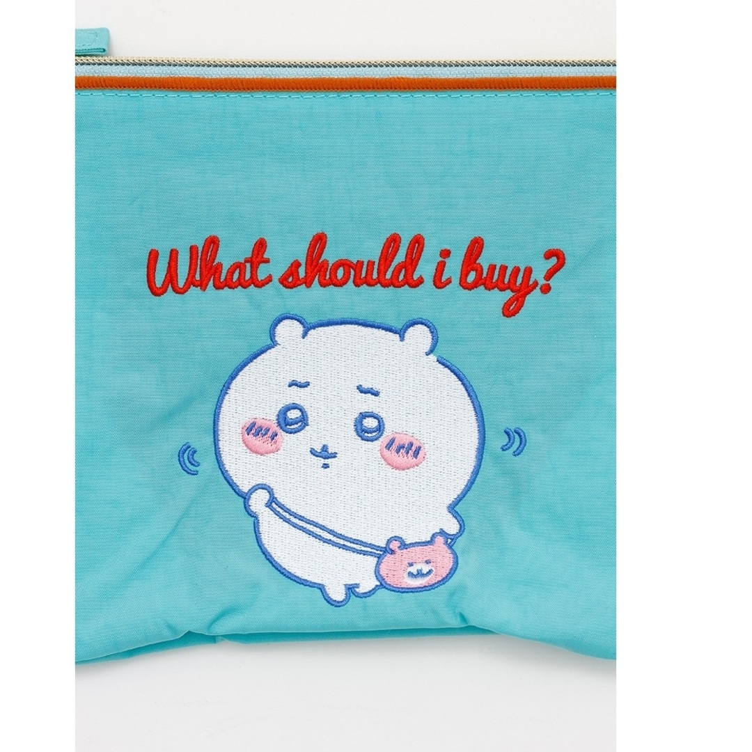 ちいかわ - ちいかわ 刺繍ポーチ ちいかわ何買おう? サックス ちいかわ - ちいかわ 刺繍ポーチ ちいかわ何買おう? サックス