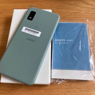 □超美品 SIMフリー AQUOS wish2 A204SH Olive Green 活きる SIM □超美品 SIMフリー AQUOS wish2 A204SH Olive Green 活きる SIM