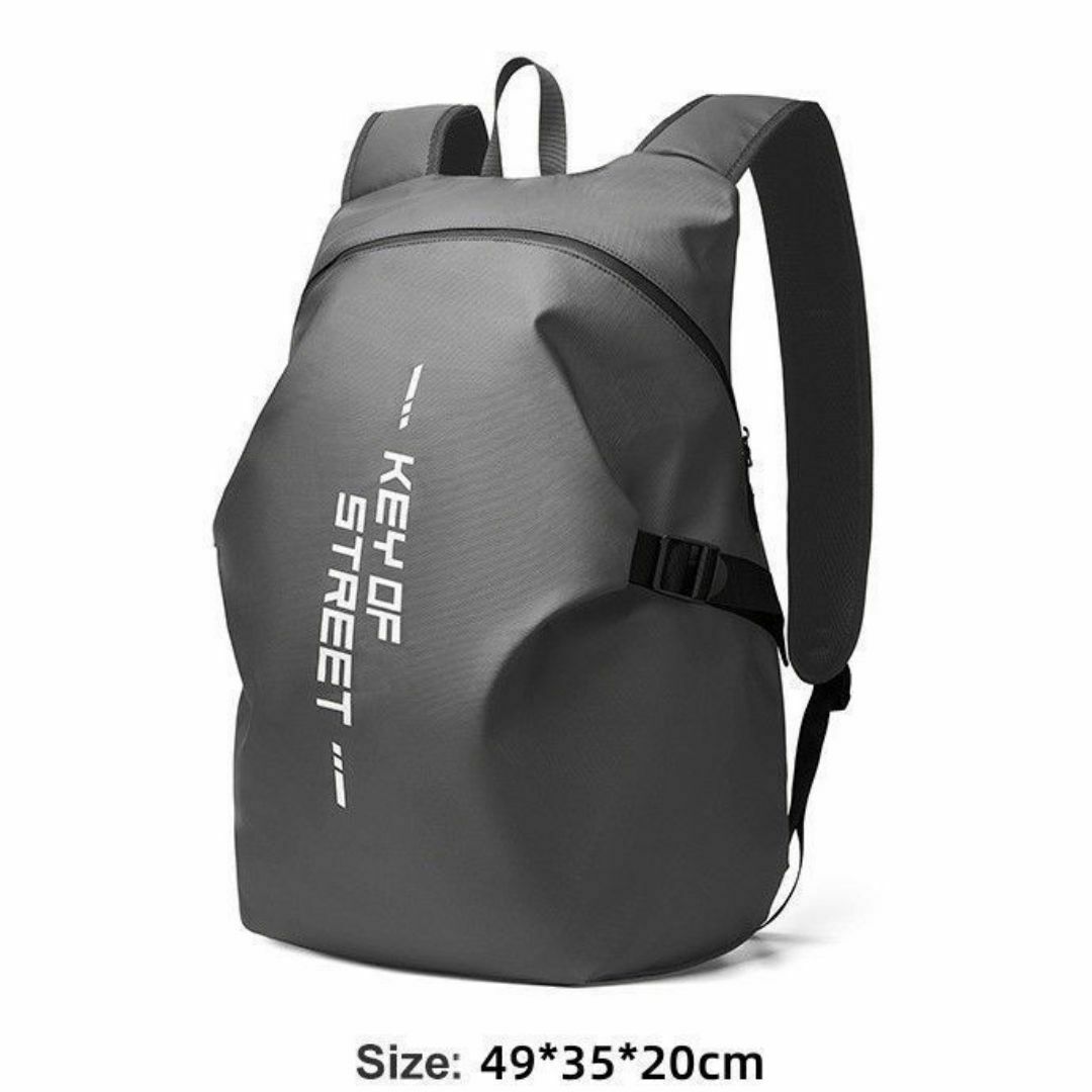 ヘルメットバッグ バイクリュック グレー リュック 防水 大容量 ヘルメットバッグ バイクリュック グレー リュック 防水 大容量