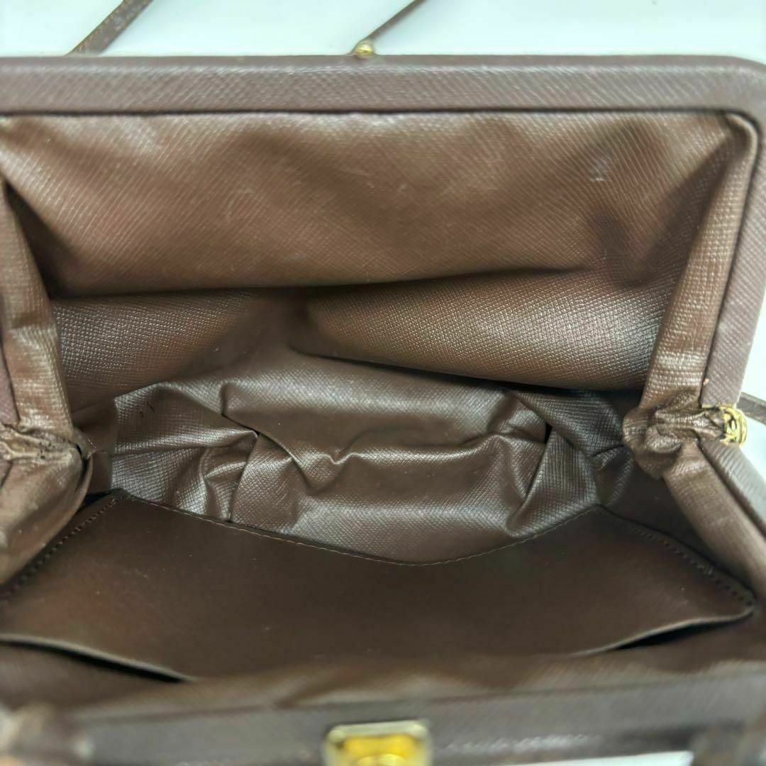 BURBERRY - バーバリー ショルダーバッグ がま口 キャンバス BURBERRY - バーバリー ショルダーバッグ がま口 キャンバス