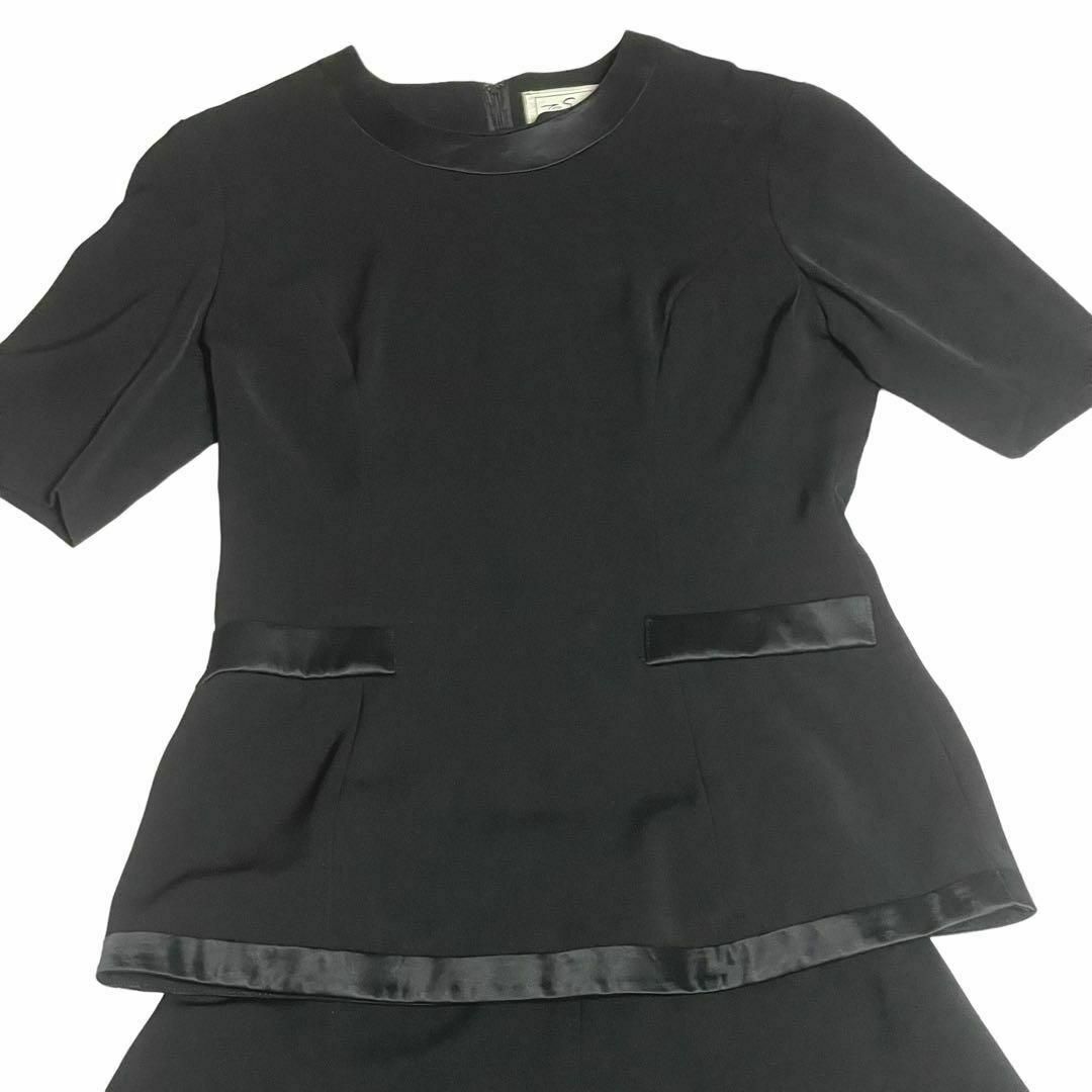 東京ソワール】ブラックフォーマル喪服3点セット 7号 東京ソワール】ブラックフォーマル喪服3点セット 7号
