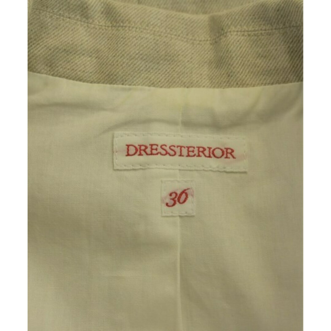 DRESSTERIOR - DRESSTERIOR カジュアルジャケット 36(S位 DRESSTERIOR - DRESSTERIOR カジュアルジャケット 36(S位