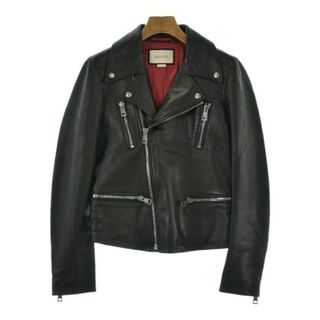 GUCCI - GUCCI グッチ ライダース 38(S位) 黒 【古着】【中古 GUCCI - GUCCI グッチ ライダース 38(S位) 黒 【古着】【中古