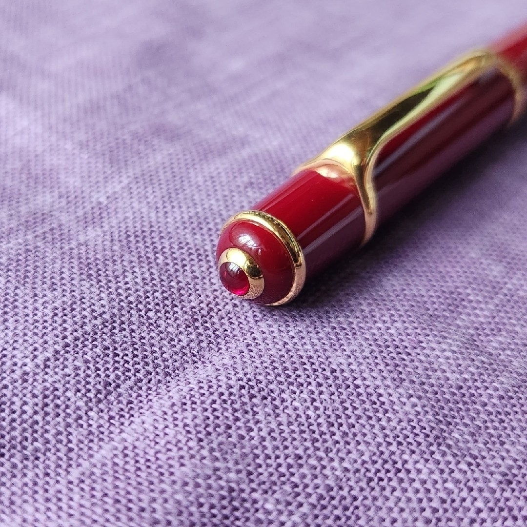 Cartier - カルティエ ディアボロ ボールペン ボルドーxゴールド Cartier - カルティエ ディアボロ ボールペン ボルドーxゴールド