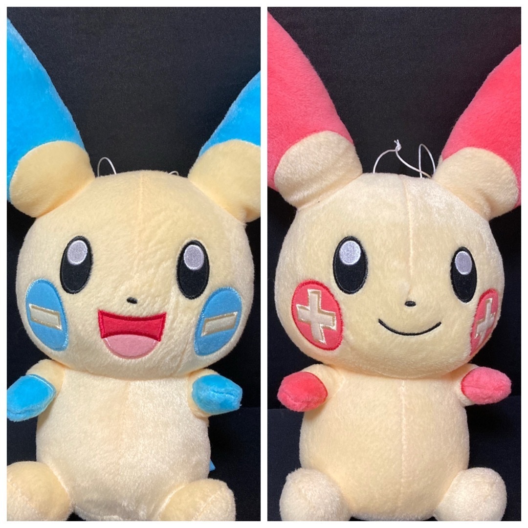ポケモン プラスル マイナン つれてってでっかいぬいぐるみ ポケモン プラスル マイナン つれてってでっかいぬいぐるみ