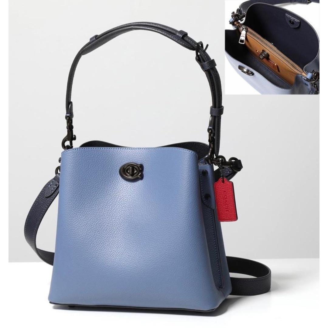 新品未使用】COACH ボックス型2wayショルダーバッグ