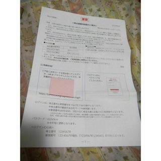 AOKI アオキ 株主優待券　(その他)