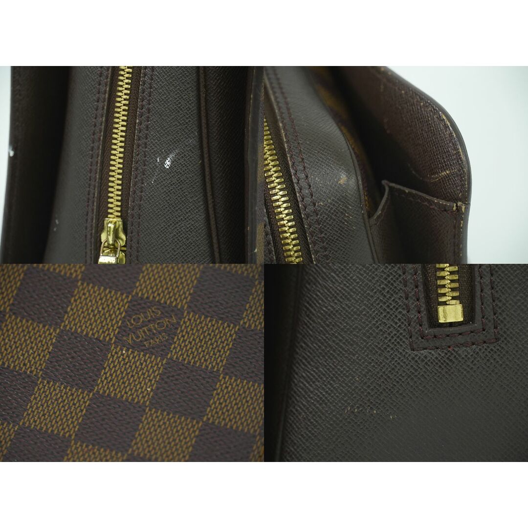 本物 ルイヴィトン LOUIS VUITTON LV トリアナ ダミエ エベヌ 本物 ルイヴィトン LOUIS VUITTON LV トリアナ ダミエ エベヌ