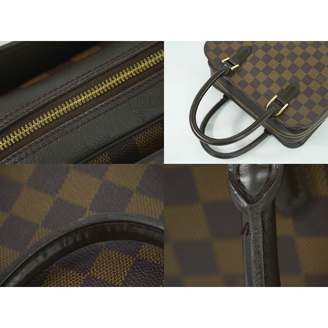本物 ルイヴィトン LOUIS VUITTON LV トリアナ ダミエ エベヌ 本物 ルイヴィトン LOUIS VUITTON LV トリアナ ダミエ エベヌ