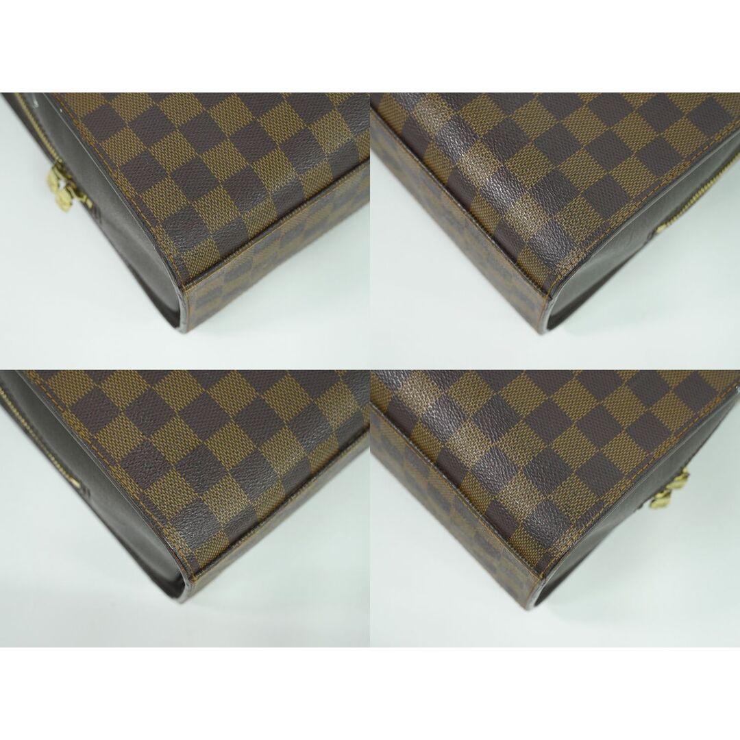本物 ルイヴィトン LOUIS VUITTON LV トリアナ ダミエ エベヌ 本物 ルイヴィトン LOUIS VUITTON LV トリアナ ダミエ エベヌ