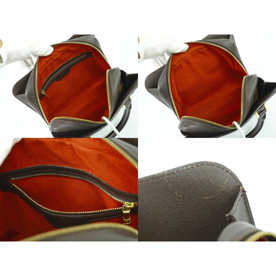 本物 ルイヴィトン LOUIS VUITTON LV トリアナ ダミエ エベヌ 本物 ルイヴィトン LOUIS VUITTON LV トリアナ ダミエ エベヌ