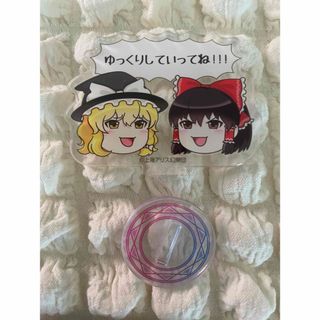 美品。東方project ミニアクスタ　博麗霊夢　霧雨魔理沙(その他)
