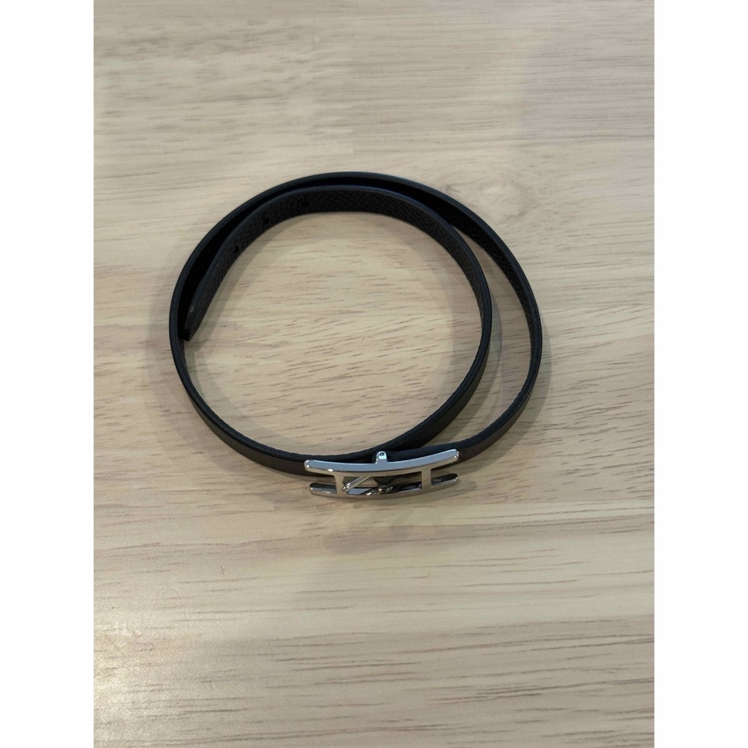 レザーブレスレット 《ビーアピ》 ドゥブルトゥール HERMES レザーブレスレット 《ビーアピ》 ドゥブルトゥール HERMES