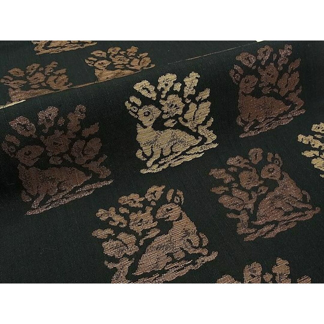平和屋本店□極上 夏物 九寸名古屋帯 型染め 花鳥風月 逸品 平和屋本店□極上 夏物 九寸名古屋帯 型染め 花鳥風月 逸品