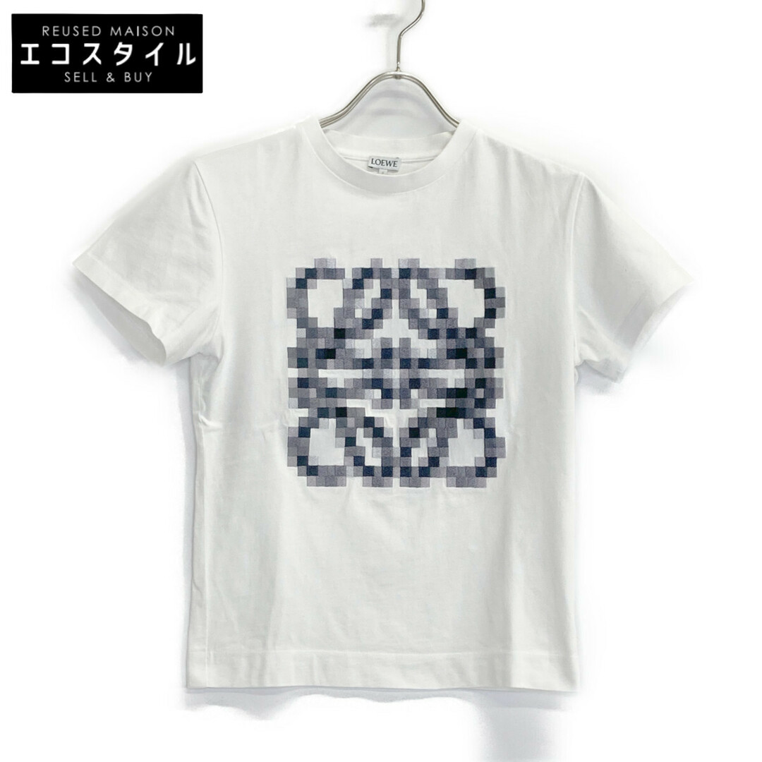 LOEWE - ロエベ S540Y22X35 アナグラム モザイク Tシャツ XSの LOEWE - ロエベ S540Y22X35 アナグラム モザイク Tシャツ XSの