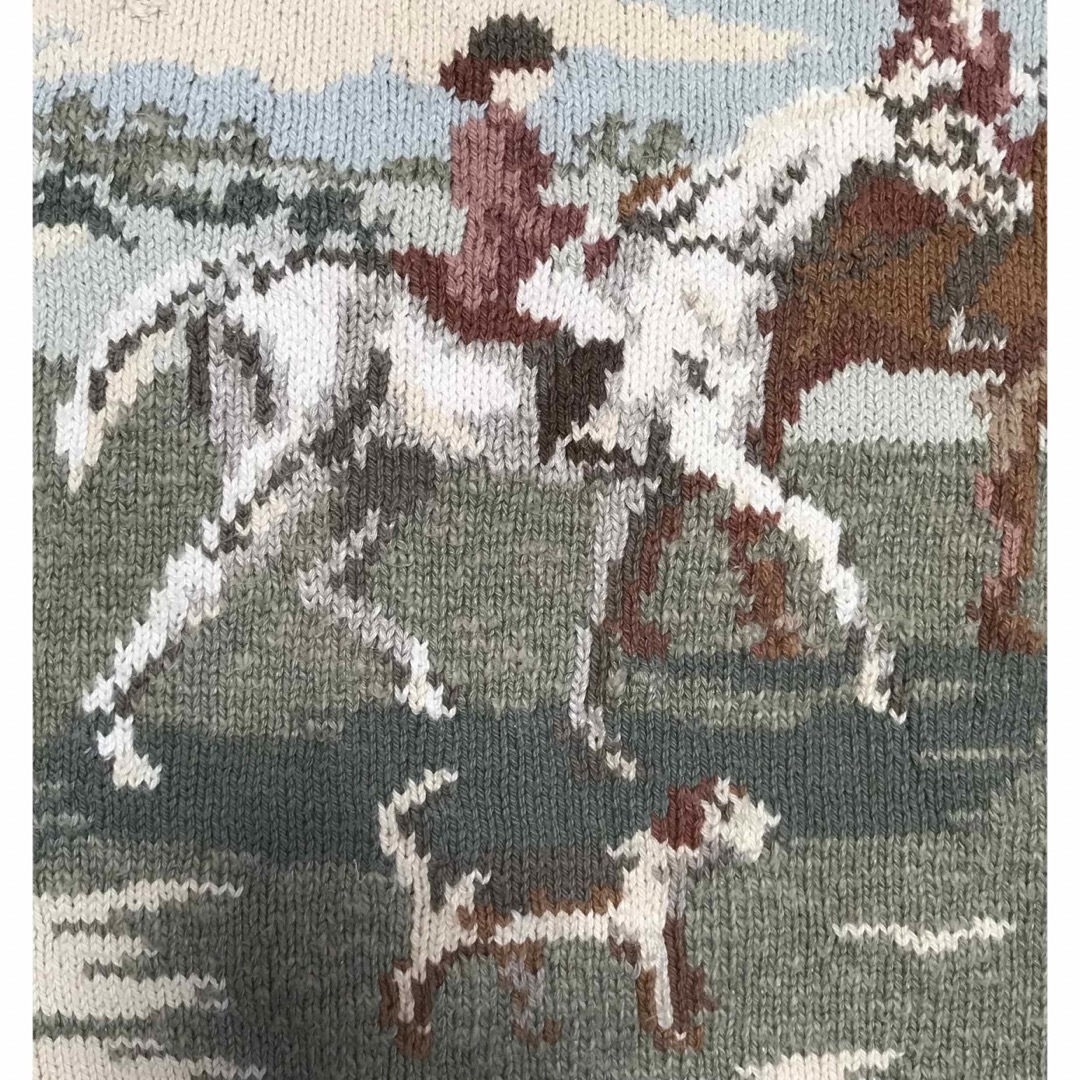 Ralph Lauren - 超レア 最高の風景画 ラルフローレン 乗馬柄 犬 Ralph Lauren - 超レア 最高の風景画 ラルフローレン 乗馬柄 犬