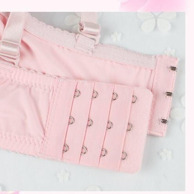 レディース下着セット 女性下着セット ピンク 花 レディースの下着/アンダーウェア(ブラ&ショーツセット)の商品写真