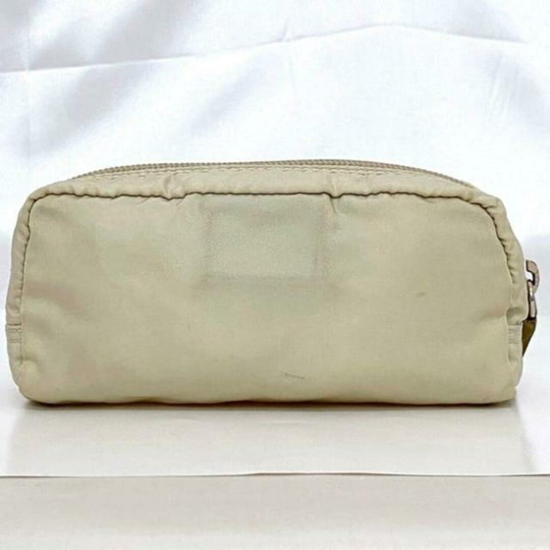 PRADA - プラダ ポーチ ベージュ テスート 美品 小物入れ PRADA - プラダ ポーチ ベージュ テスート 美品 小物入れ
