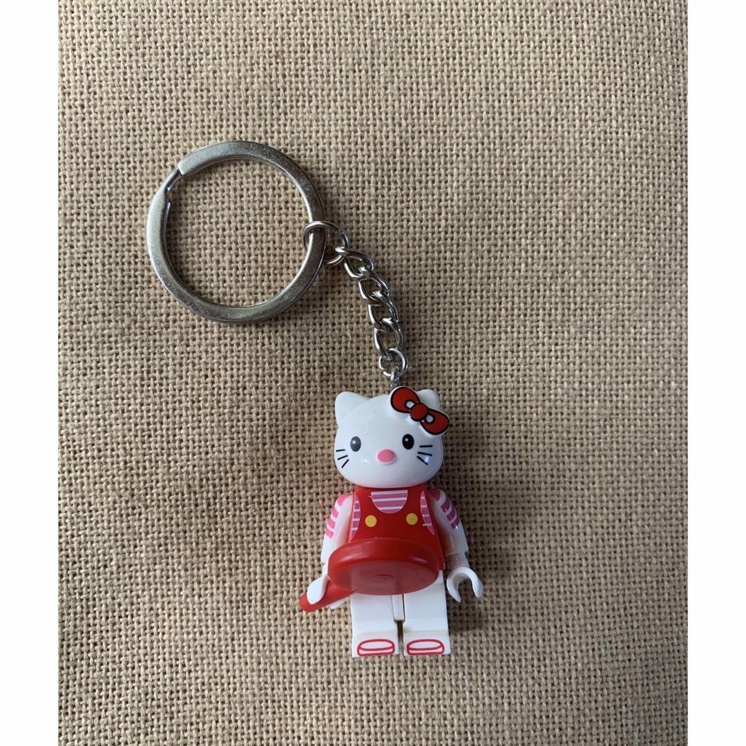 ハローキティ - 新品 LEGO風 テニス キティちゃん キーホルダー ハローキティ - 新品 LEGO風 テニス キティちゃん キーホルダー