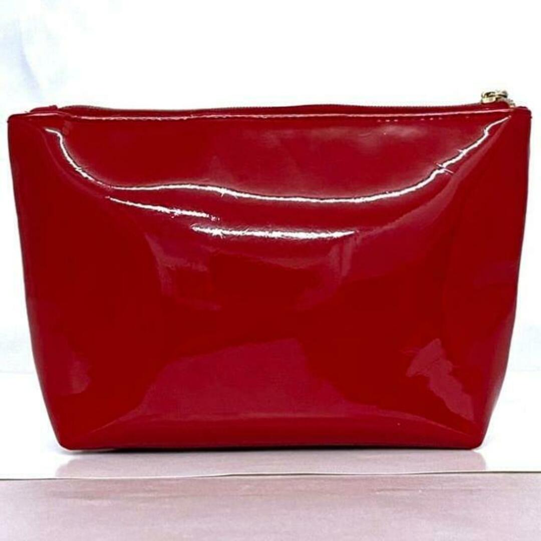 SAINT LAURENT - イヴサンローラン ポーチ レッド 小物入れ YSL SAINT LAURENT - イヴサンローラン ポーチ レッド 小物入れ YSL