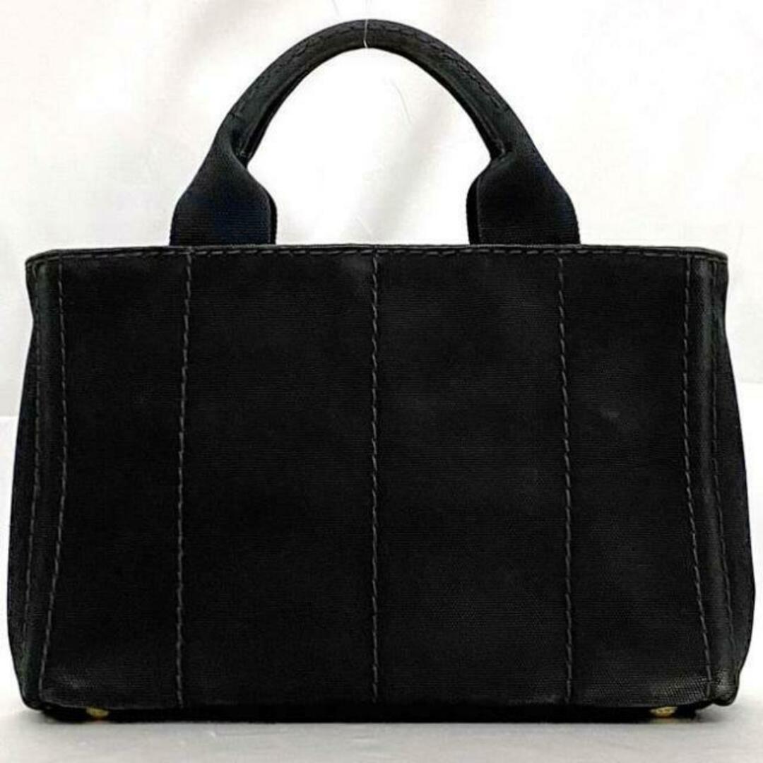 PRADA - プラダ トートバッグ ブラック カナパ 1BG439 美品 PRADA - プラダ トートバッグ ブラック カナパ 1BG439 美品