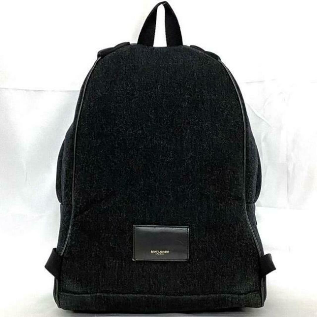 SAINT LAURENT - サンローラン バックパック ブラック 326865 美 SAINT LAURENT - サンローラン バックパック ブラック 326865 美