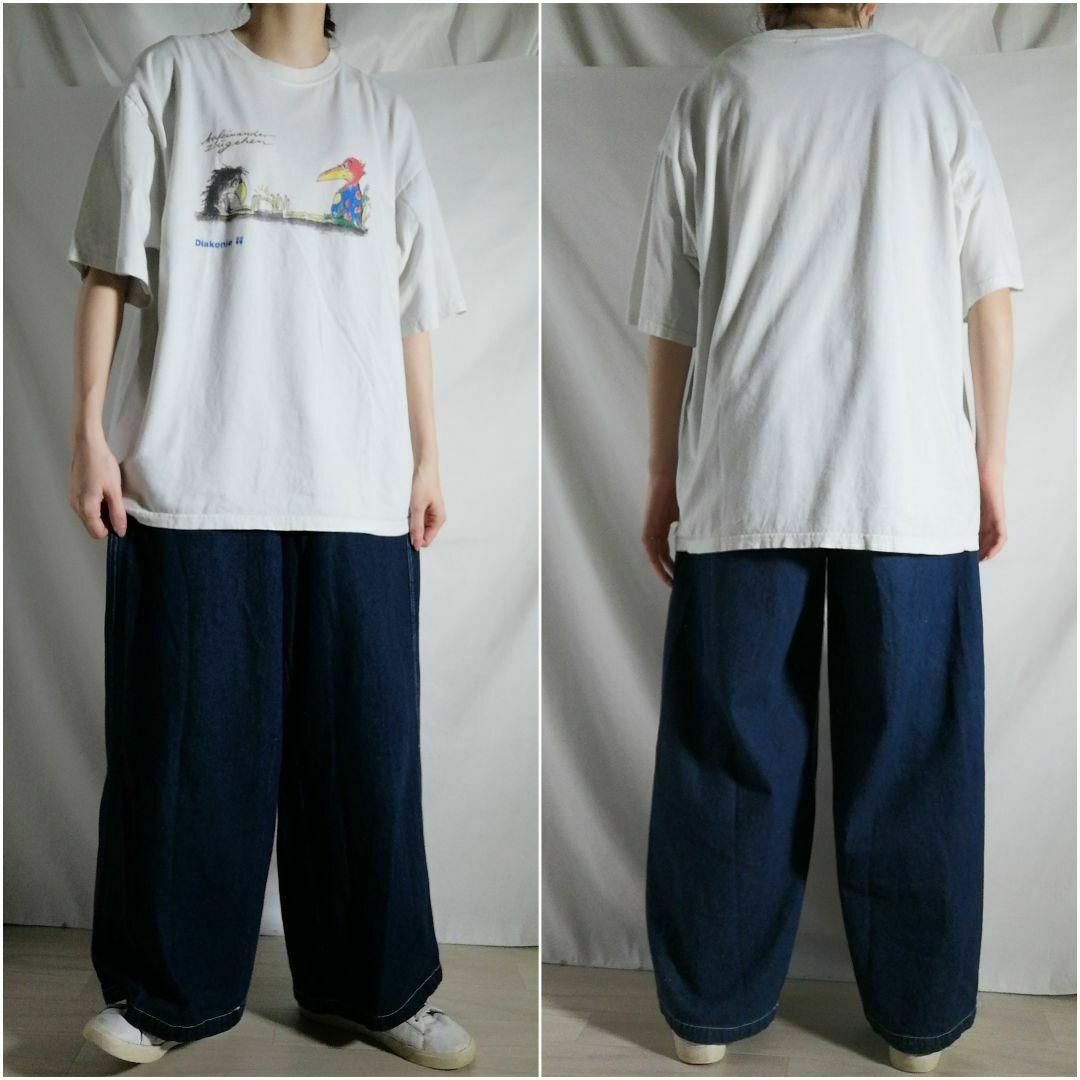 JERZEES - 90s ユーロヴィンテージ プリントTシャツ アニマル JERZEES - 90s ユーロヴィンテージ プリントTシャツ アニマル