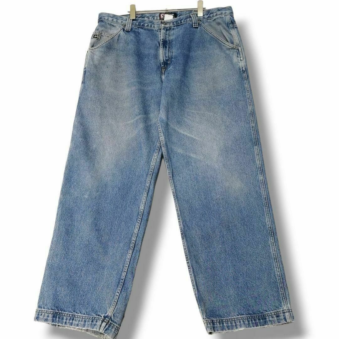 90sチャップスラルフローレン極太バギーデニムワークパンツ 90sチャップスラルフローレン極太バギーデニムワークパンツ