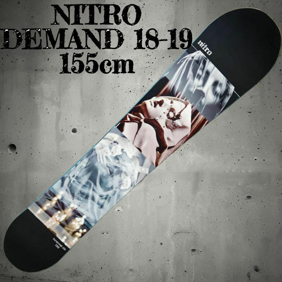 NITRO - NITRO DEMAND LTD 155cm 18-19年モデル スノーボード板 NITRO - NITRO DEMAND LTD 155cm 18-19年モデル スノーボード板
