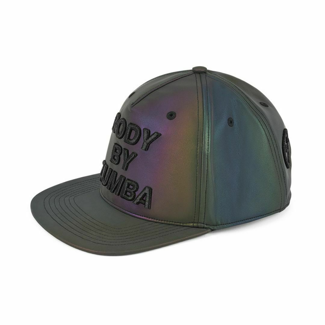 Zumba(ズンバ)の【正規品】ボディバイズンバ・スナップバックハット　新品未使用 スポーツ/アウトドアのトレーニング/エクササイズ(トレーニング用品)の商品写真