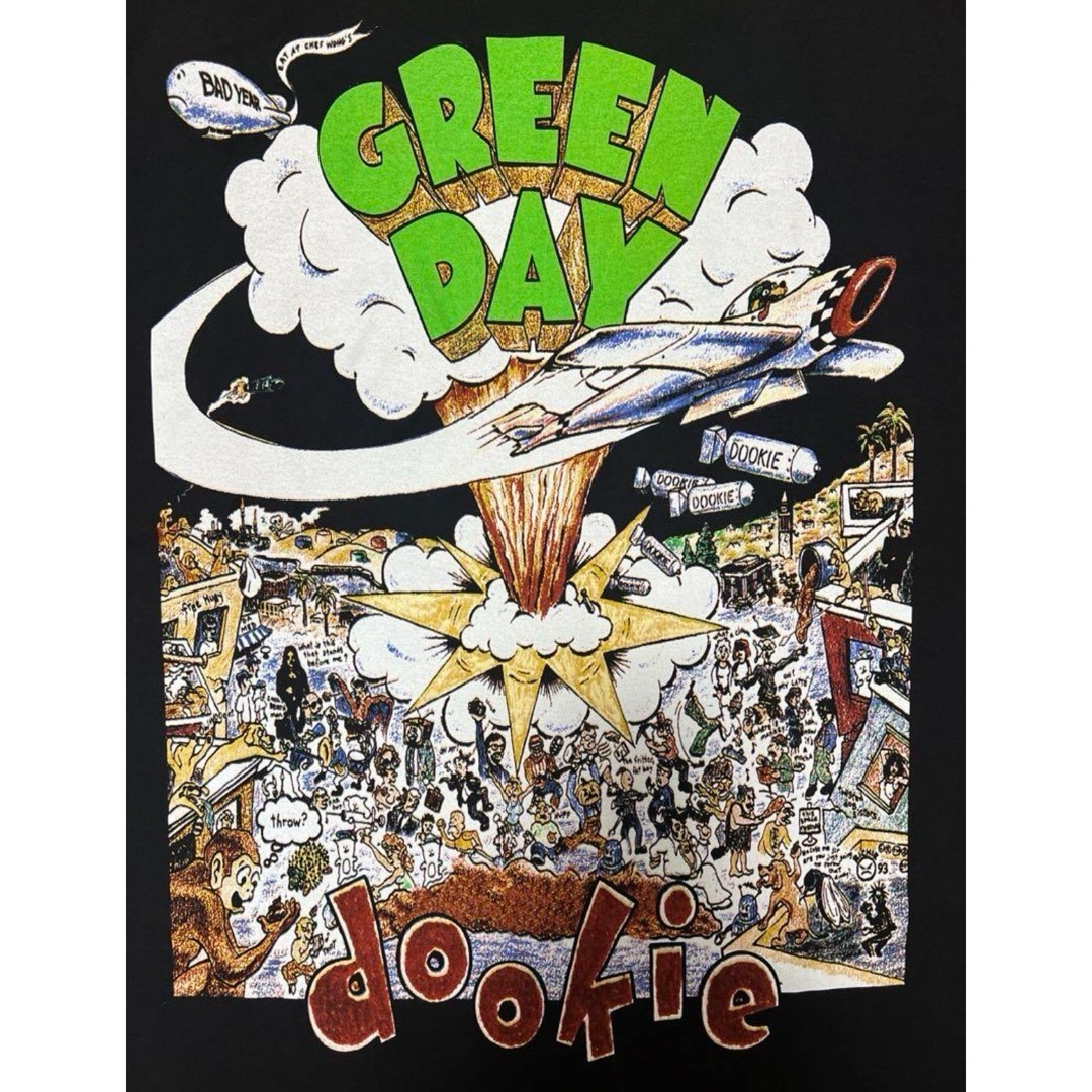 新品Green Day/グリーン・デイDookie Tシャツ Lサイズ バンドTの 新品Green Day/グリーン・デイDookie Tシャツ Lサイズ バンドTの