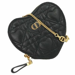 ディオール(Dior)のディオール バッグ ポーチ レディース ショルダーバッグ ポシェット ハート カロ ディオールアムール カナージュ ブラック 新品 5817(ショルダーバッグ)