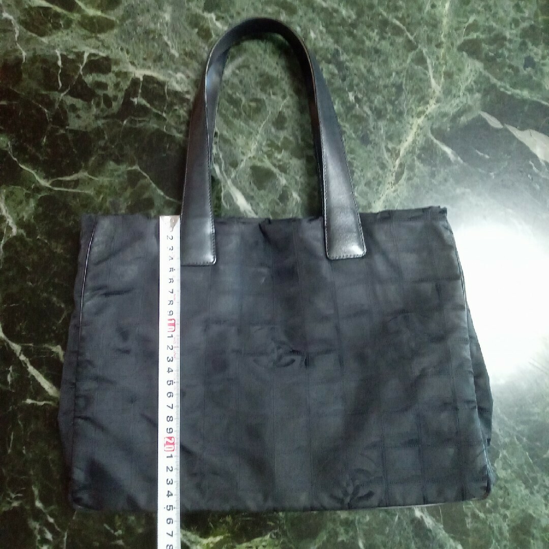 CHANEL - シャネル★CHANEL★トートバッグ★黒（ハンドル部分使用感あり）