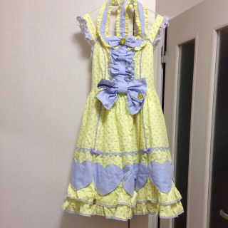 アンジェリックプリティー(Angelic Pretty)のカラフルハートJSK(ひざ丈ワンピース)