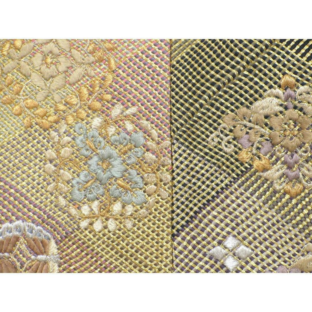 袋帯 切嵌 刺繍加工 袋帯 切嵌 刺繍加工