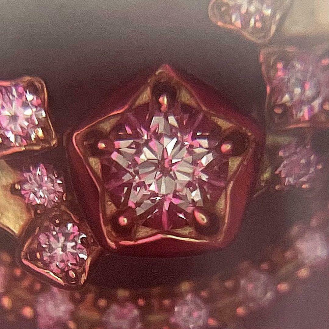 JQ30☆高級Wish Upon a Star 0.269ct K18ネックレス JQ30☆高級Wish Upon a Star 0.269ct K18ネックレス