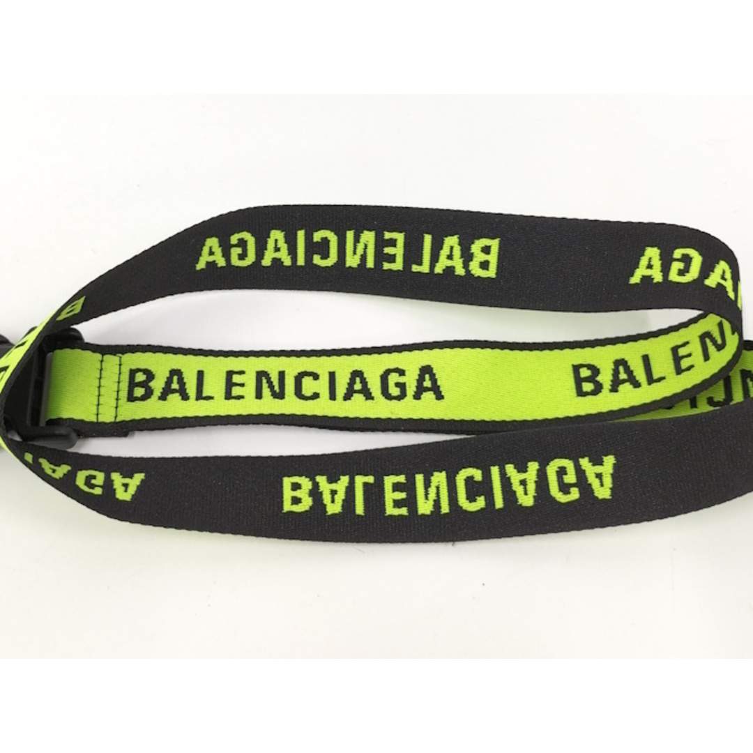 BALENCIAGA - BALENCIAGA ストラップ ライトグリーン ブラック BALENCIAGA - BALENCIAGA ストラップ ライトグリーン ブラック