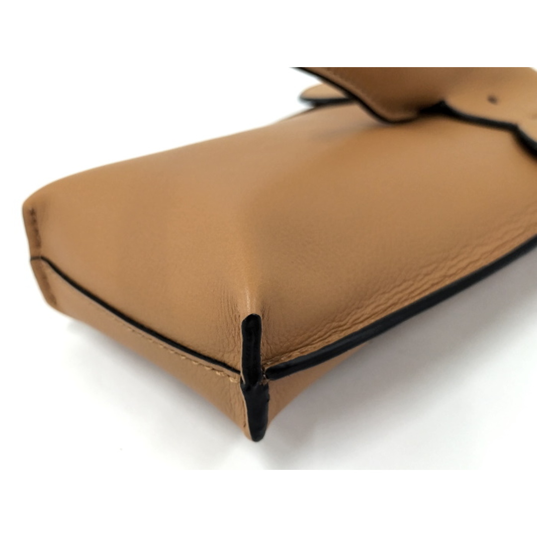 LOEWE - LOEWE ショルダーバッグ エレファント ポケット レザー LOEWE - LOEWE ショルダーバッグ エレファント ポケット レザー