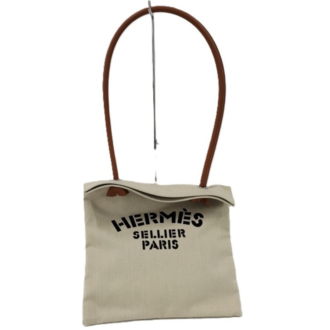 HERMES - HERMES アリーヌ ショルダーバッグ キャンバス HERMES - HERMES アリーヌ ショルダーバッグ キャンバス