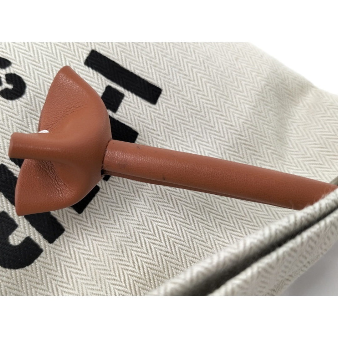 HERMES - HERMES アリーヌ ショルダーバッグ キャンバス HERMES - HERMES アリーヌ ショルダーバッグ キャンバス