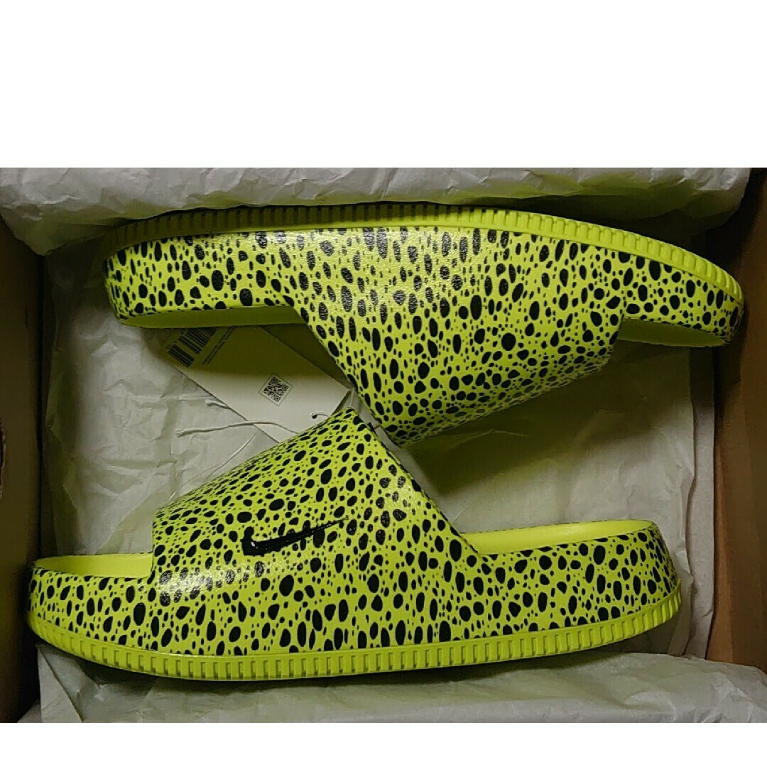 NIKE - ☆蛍光イエローX黒☆ナイキNIKEゴツめ厚底サンダル NIKE - ☆蛍光イエローX黒☆ナイキNIKEゴツめ厚底サンダル