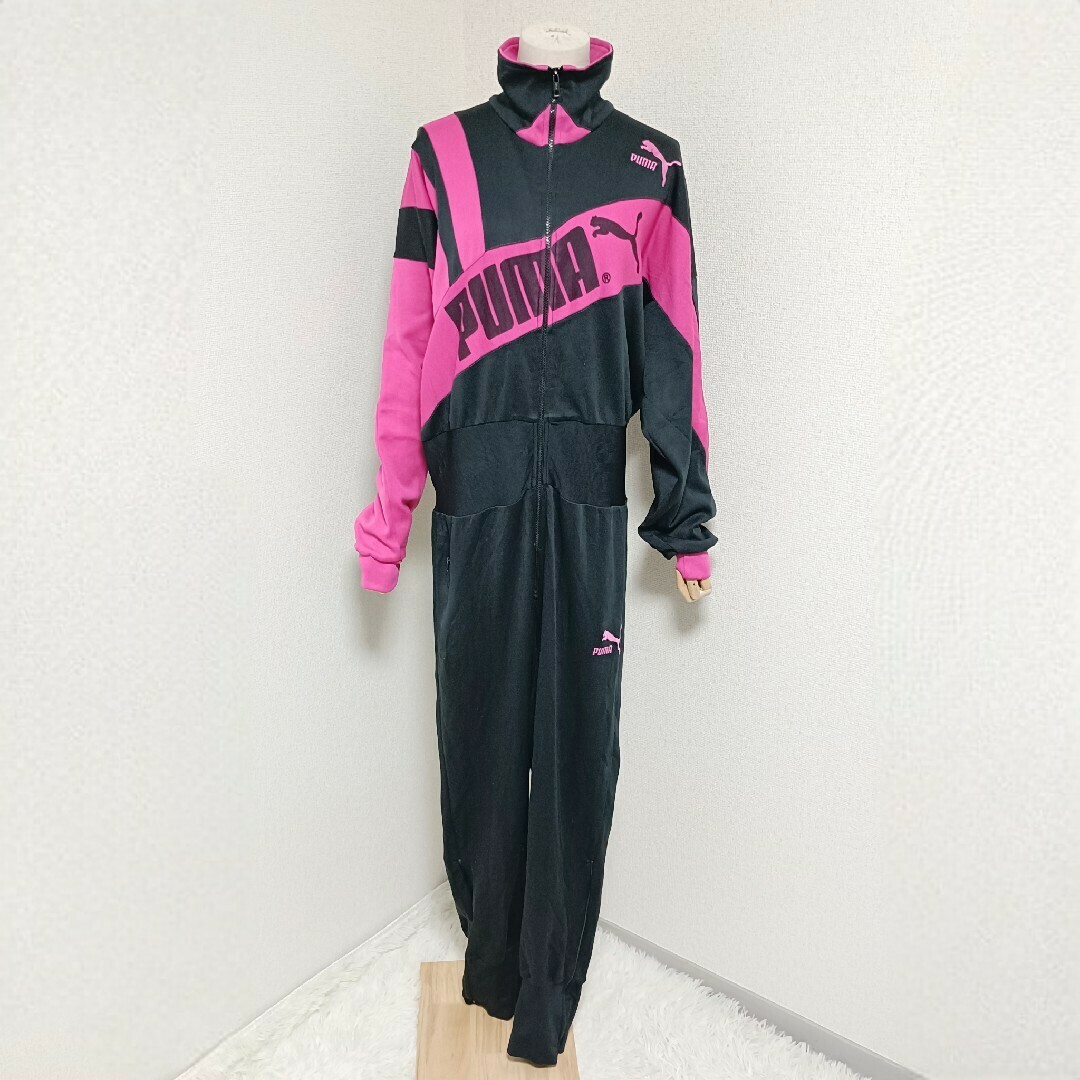 廃盤 PUMAプーマ トラックパンツ トラックジャケッ ト セットアップXS PUMA - プーマ トラックジャケット パンツ つなぎ ジップアップ