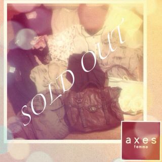 アクシーズファム(axes femme)のThanks SOLD OUT+.＊(ショルダーバッグ)