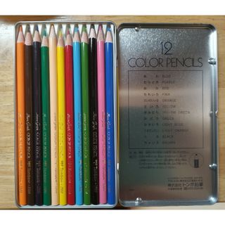 トンボガクセイフク(TOMBOW)のトンボ色鉛筆12(色鉛筆)