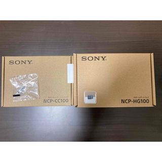 ソニー(SONY)のAIホームゲートウェイと室内コミュニケーションカメラのセットです。(スピーカー)
